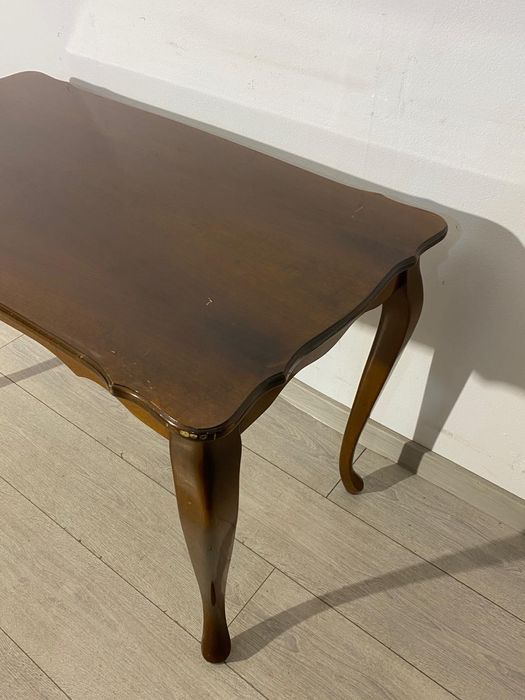 Masă Vintage din Lemn 100x55 cm; Măsuță Cafea