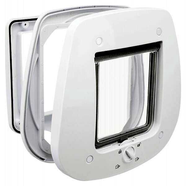 Usa Batanta Pentru Pisici, 4-Way Pentru Usa Din Sticla, 27×26 cm,44221