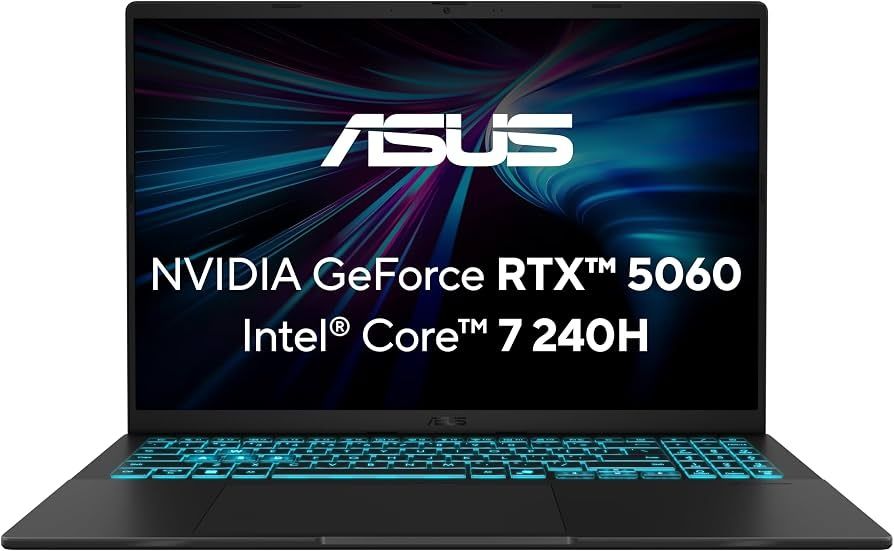 Мощный игровой ноутбук Asus Vivobook Intel Core 7 240H RTX5060 8GB
