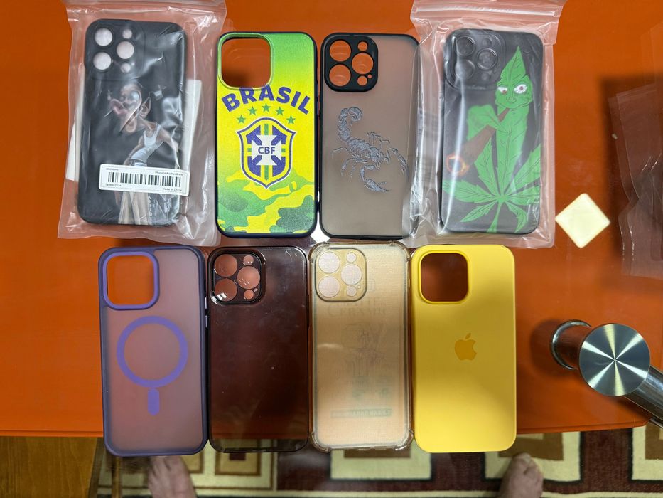 Продам б/у чехлы для iPhone 14 pro max