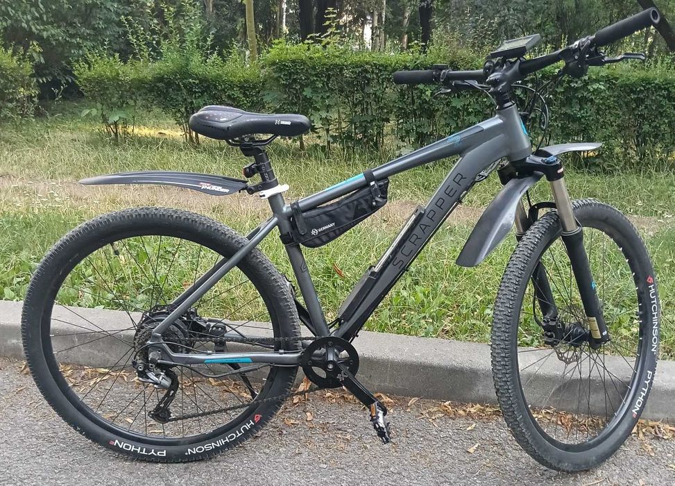 Bicicletă Electrică MTB Scrapper EXC, Roți 29, Frâne pe Disc