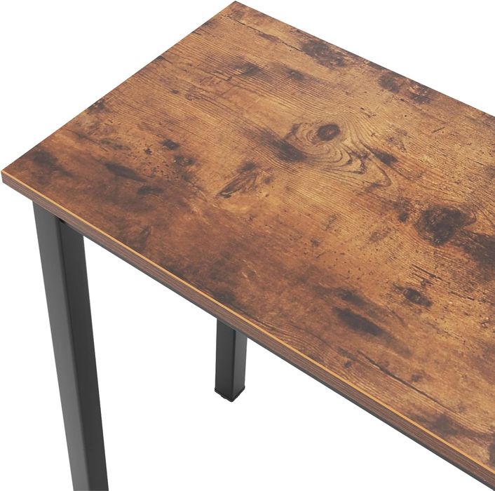 Компактно бюро офис маса за компютър лаптоп работа вкъщи 80х40х75см