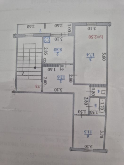 2 комнатную квартиру