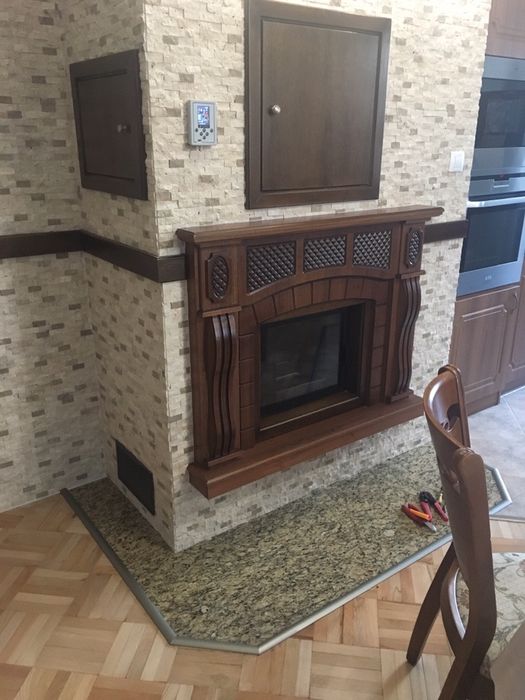 Камини на пелети пелетна камина за вграждане с водна риза 20 и 30КВ