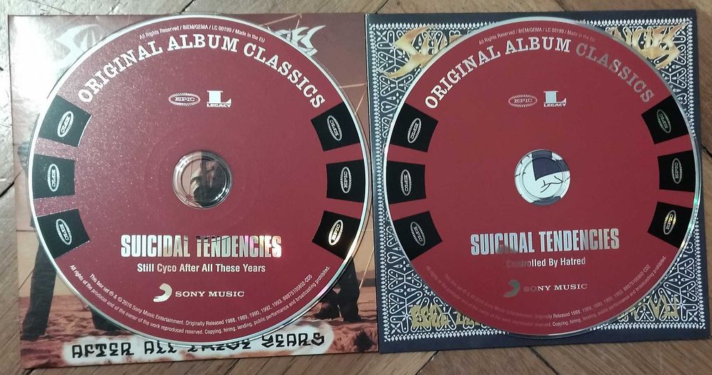 CD - Europe/Suicidal Tendencies (Оригинални дискове) (НОВИ)