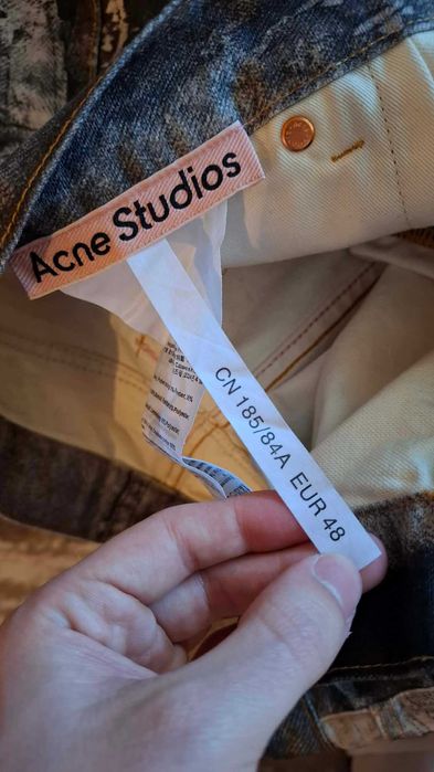 Acne Studios 1981 cold grey jeans