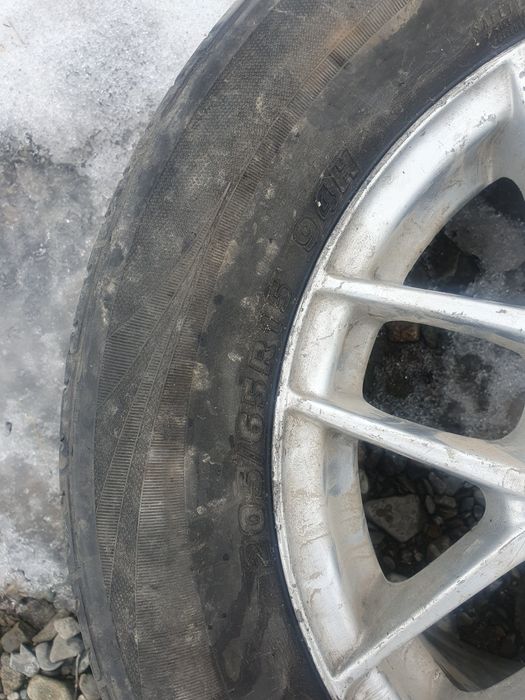 Шина с титанкой.