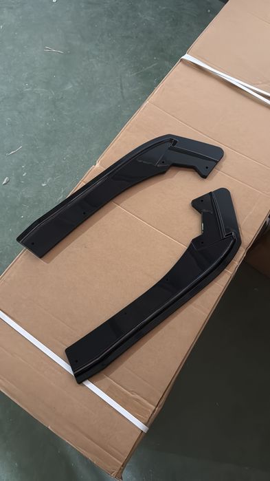 Set 2 Prelungiri Bara spate compatibile cu BMW Seria 3 F30/F31 negru lucios
