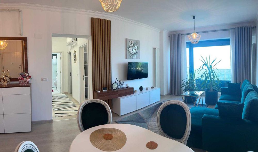 Apartament 2 camere Mamaia (Butoaie) cu vedere frontala Lac Siutghiol