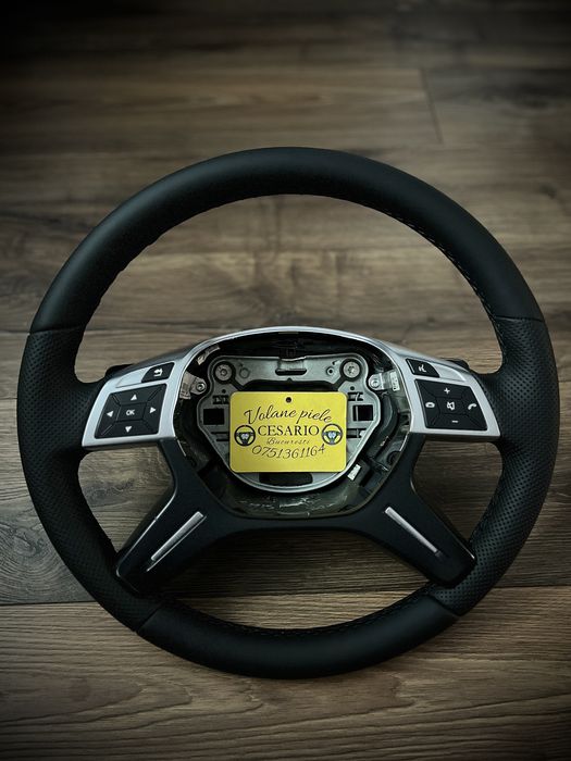 Volan piele naturală Nappa Mercedes E-Class ML W166 w212 2009-2016
