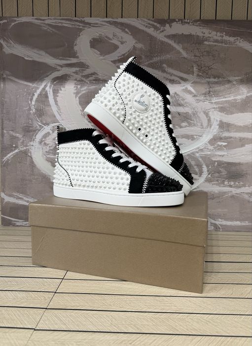 Christian Louboutin High Black White