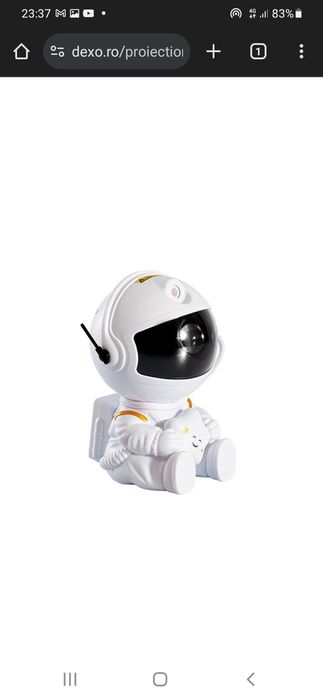 Proiector de Stele Astronaut Lampa de Veghe Pentru copii