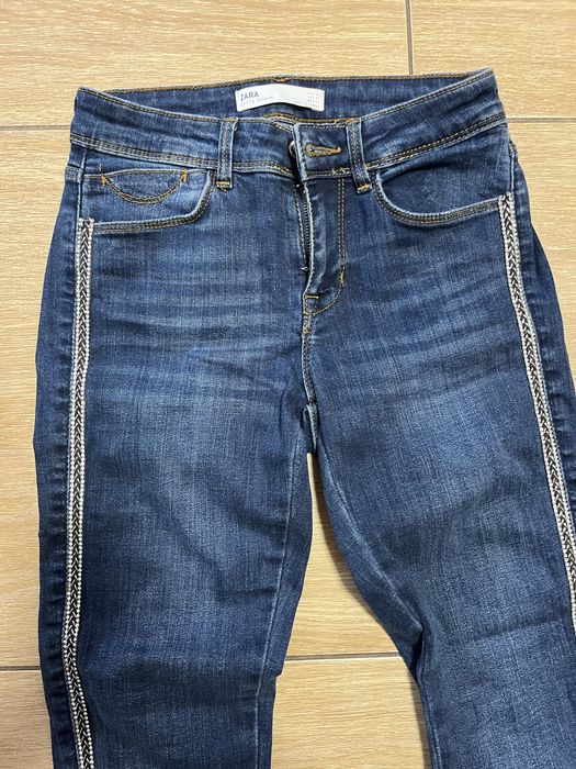 Дънки Zara размер хс с ниска талия