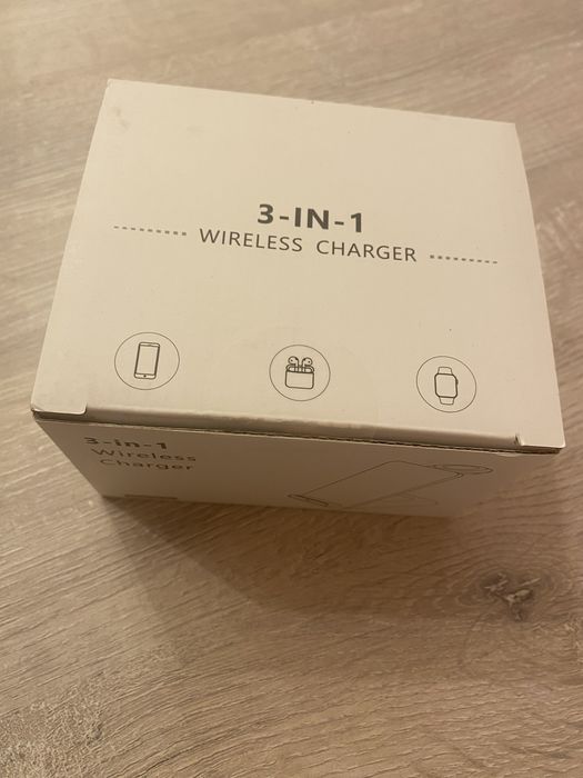 3-IN-1 wireless charger- incarcator wireless