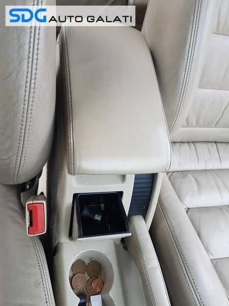 Cotiera Piele Crem cu Gura Grila Aer Ventilatie Aerisire Pasageri Skoda Superb 1 2002 - 2008