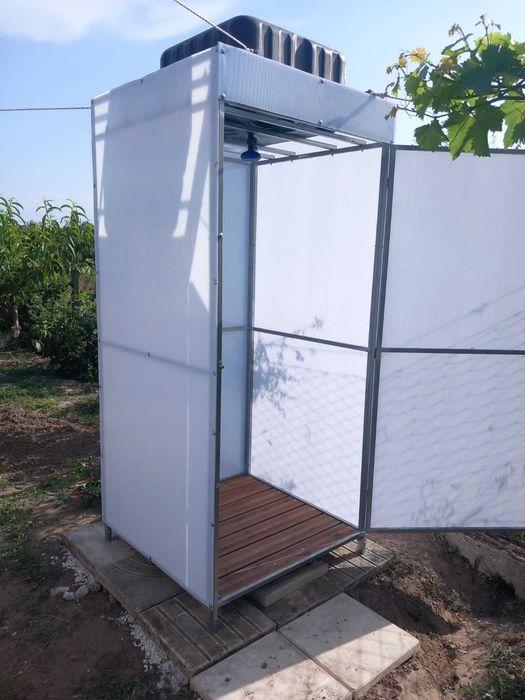 Промоция! Летен душ Primaterra без/със съблекалня за градина