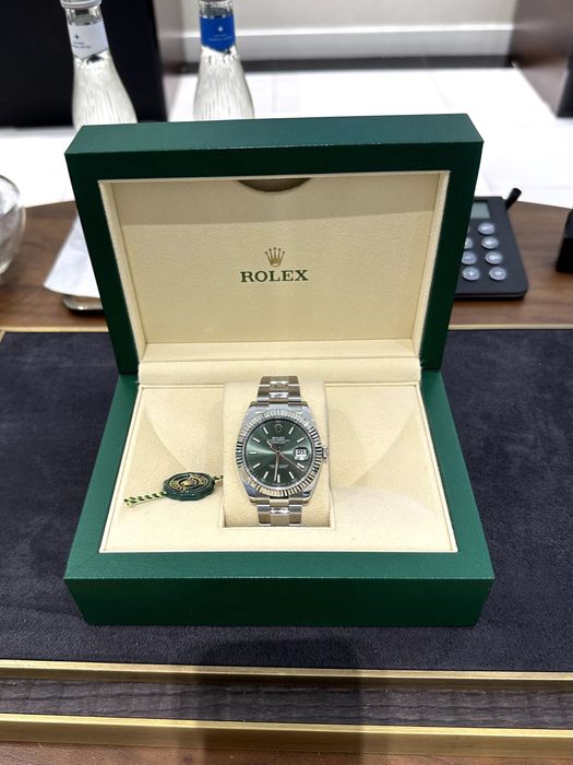 NEW Rolex Datejust 41mm Steel and White Gold 126334