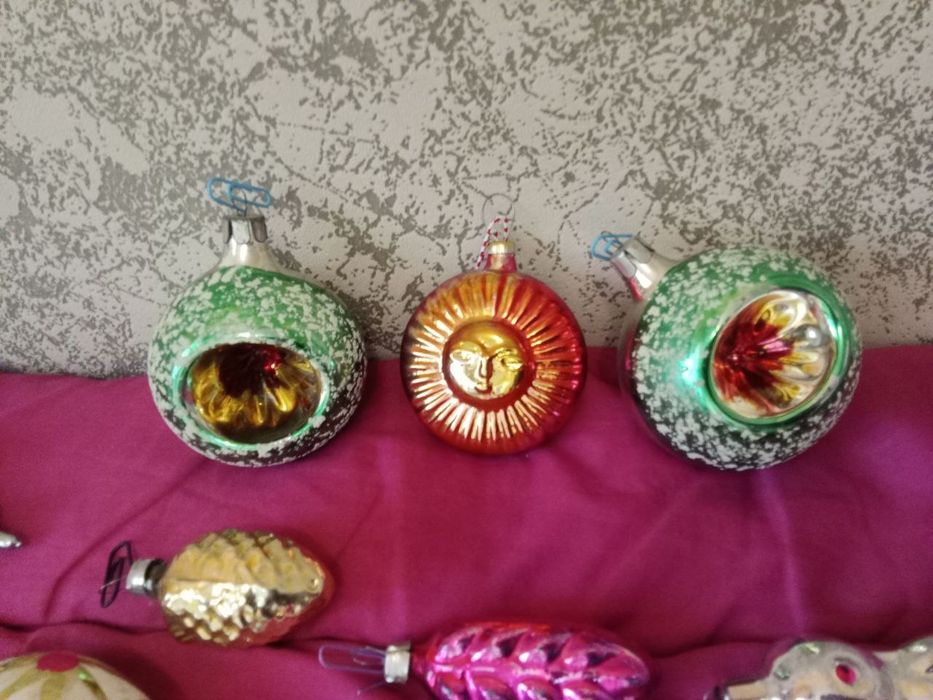 Ёлочные игрушки СССР