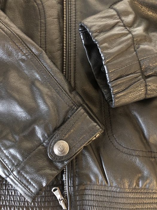 Geaca piele Tommy Hilfinger 52