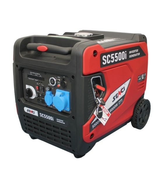 Бензинов генератор на ток Senci SC5500i, 6kW