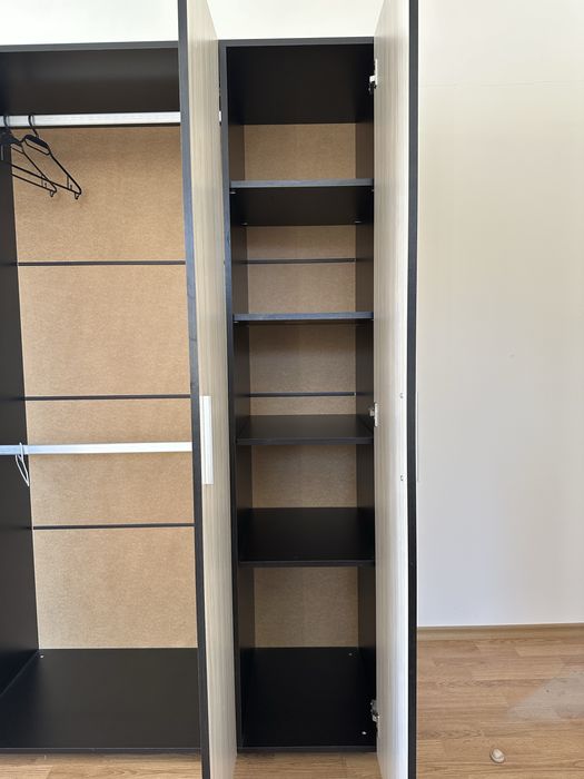 Гардероб Vidенов – цвят венге, 49×117×186 см