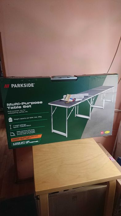 Set mese pliante si pliabile 100X60