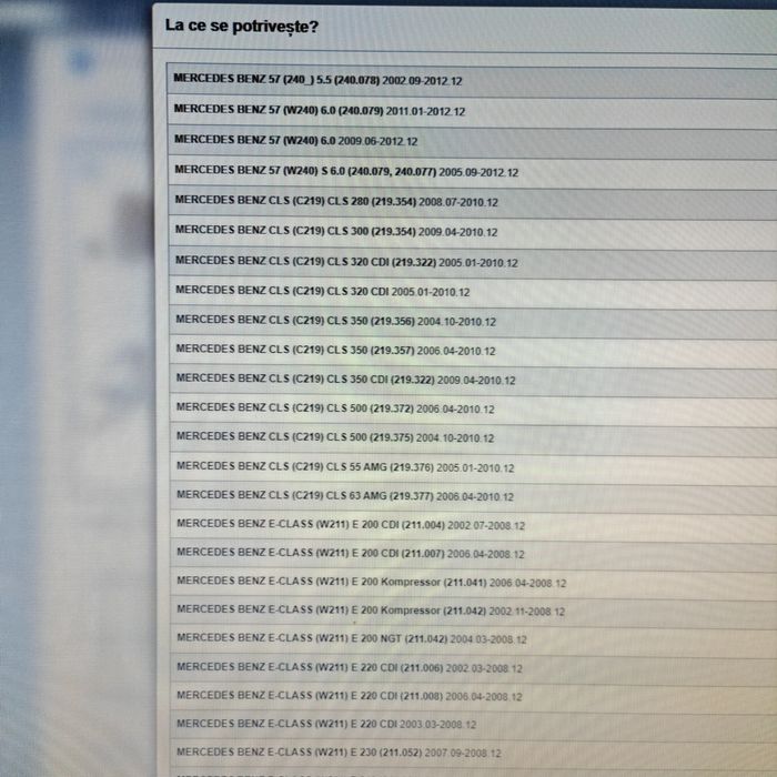 Compresor suspensie perne Mercedes cls w219 sau e class w211