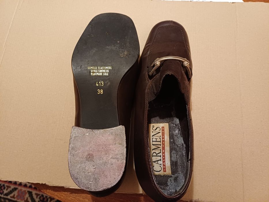 Pantofi damă Carmen's - piele, mărimea 38