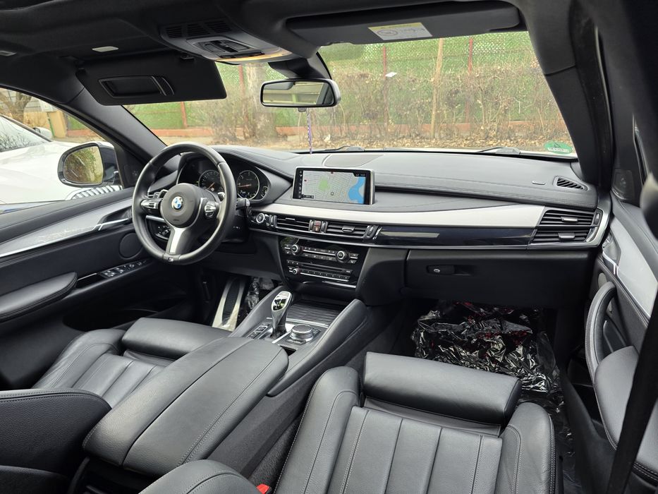 Bmw X6 M 3.0Xdrive 2018/Alb-Alpin/Pachet M-Trapa/Nerulat-RO- BIJUTERIE