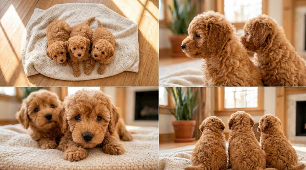 Карликовые пуделята