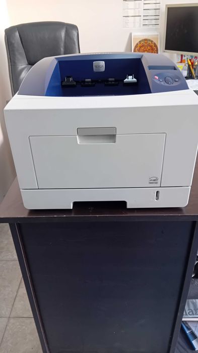 Отличен! Лазерен принтер Xerox Phaser 3435 с дуплекс и мрежа