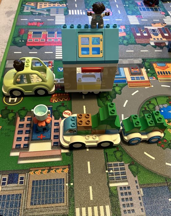 Lego Duplo Pompieri + Rulota