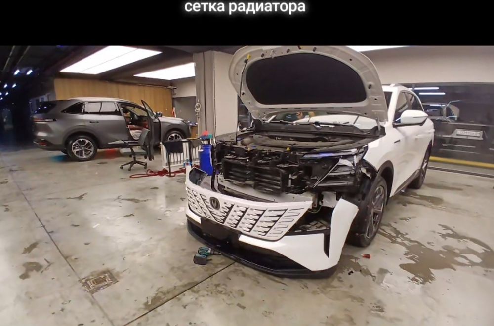 Сетка Радиатора Установка