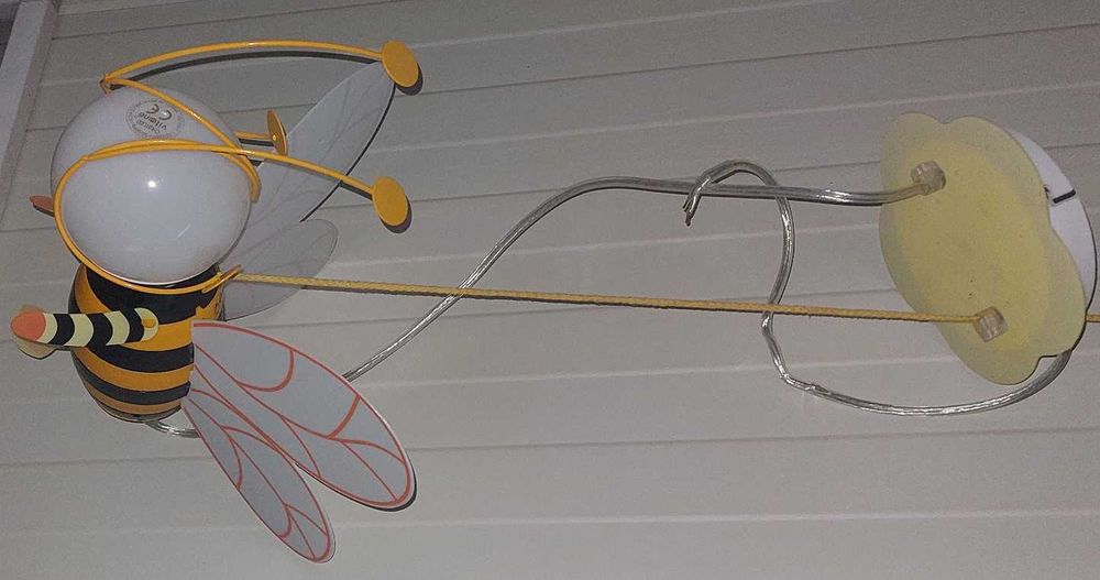 Детски полилей / лампа Пчела, Е27, 1х40W