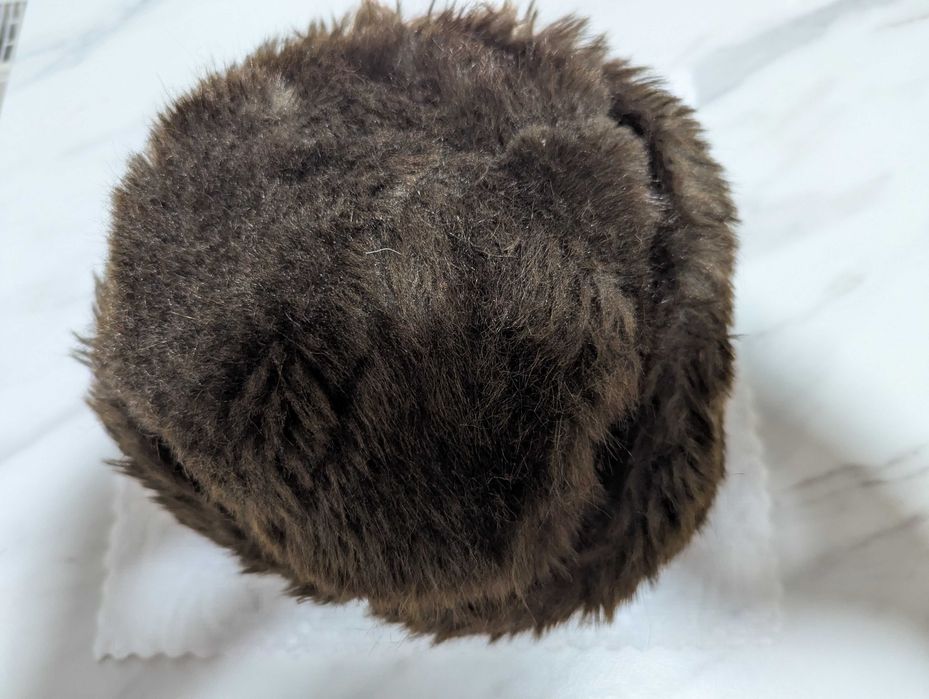 Căciulă de blană naturala PREMIUM – călduroasă, stil elegan (ca nouă!)