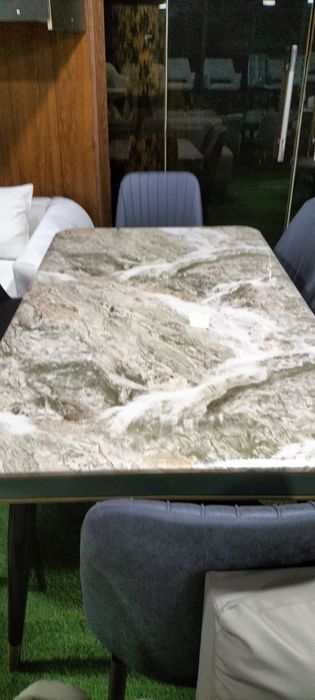 Продаётся стол стулья 6/1 стол мрамор