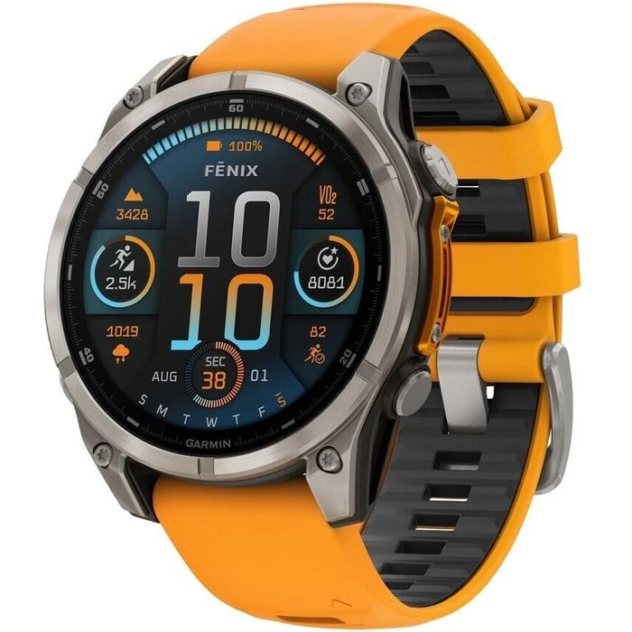 NOU Garmin Fenix 8 Titanium Sapphire