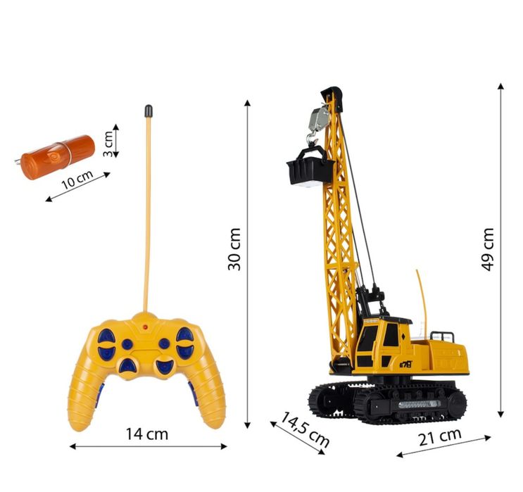 Macara pe telecomanda cu acumulatori