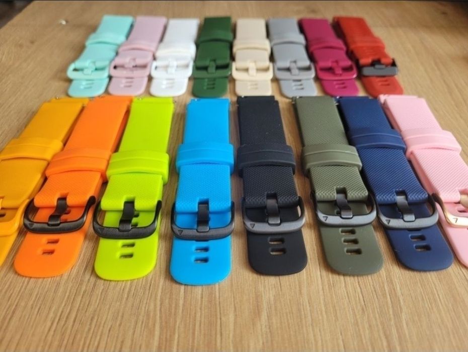 Curea din silicon pentru garmin vivoactive 6, 5, 4 etc (22 mm).