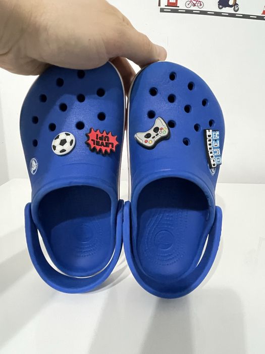 Crocsi albastri marimea 33-34