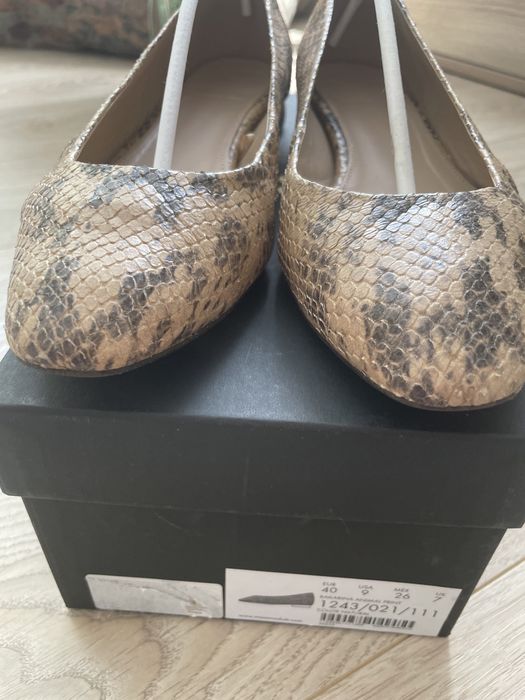 Обувки тип балеринки Massimo Dutti