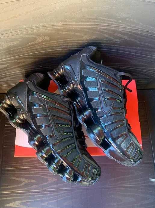 Nike Shox TL Triple Black CLASSIC 36 37 38 39 40 41 42 43 44 45 46