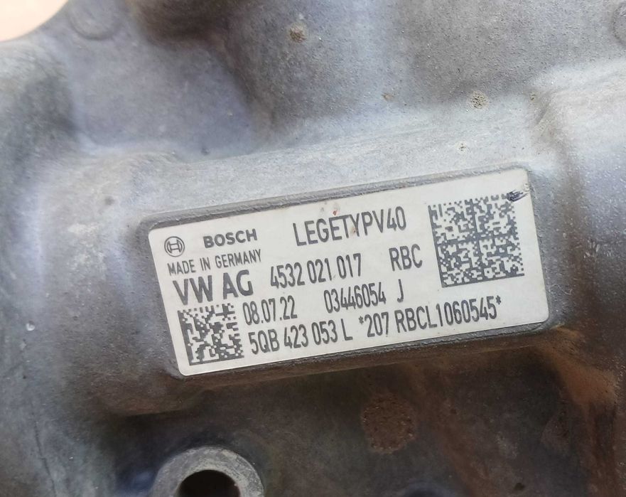 Caseta de directie electrica Audi Q3 F3 83A cod 5QB423053L