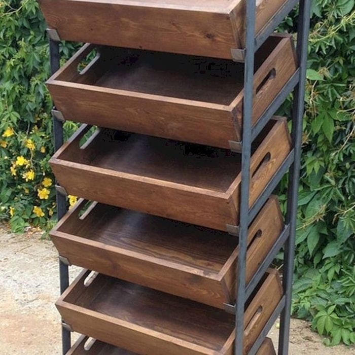 Для магазинов для фруктов и овощей стеллажи,