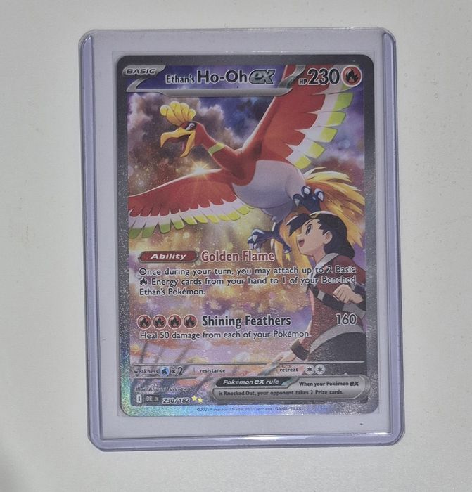 Pokemon Ethan's Ho-Oh ex  230/182 Destined Rivals