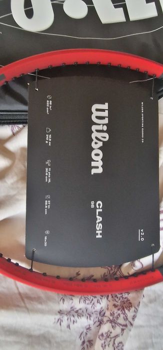 Vand racheta Wilson Clash 98 v2.0 originala sigilată racordata prof