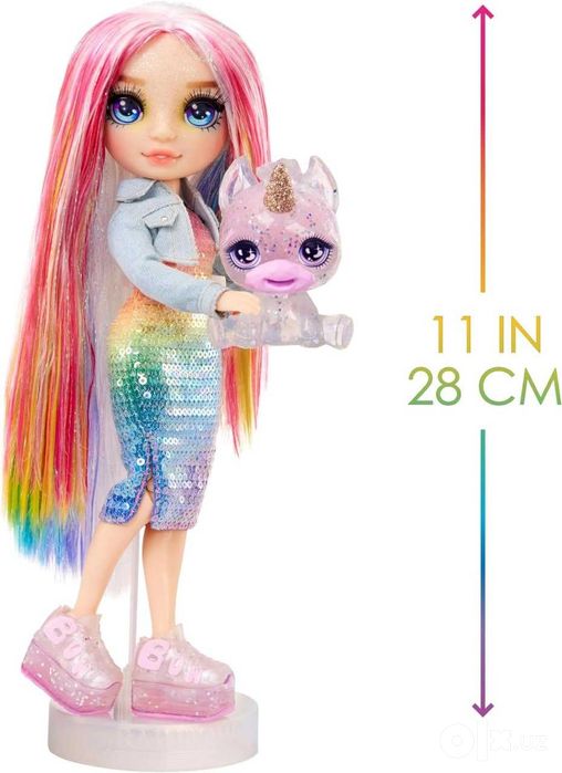 Игровой Набор со Слаймом и Куклой Амайя Рейн Rainbow High Slime Kit