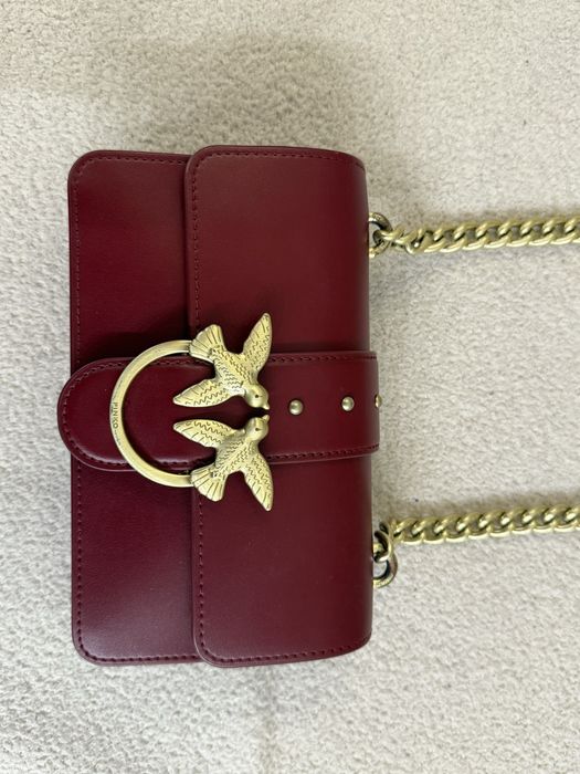 Сумка Pinko бордовая