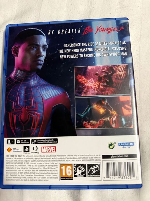 Joc Spider Man Miles Morales PS5