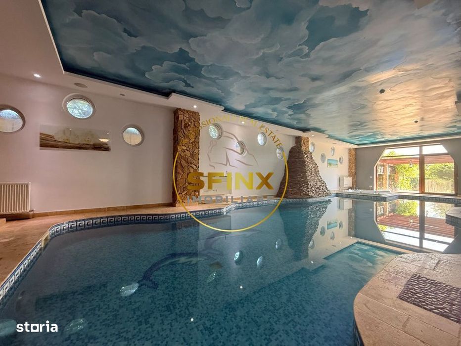 Casa cu vedere la lac |  Ideala evenimente | Piscina interioara | Sala